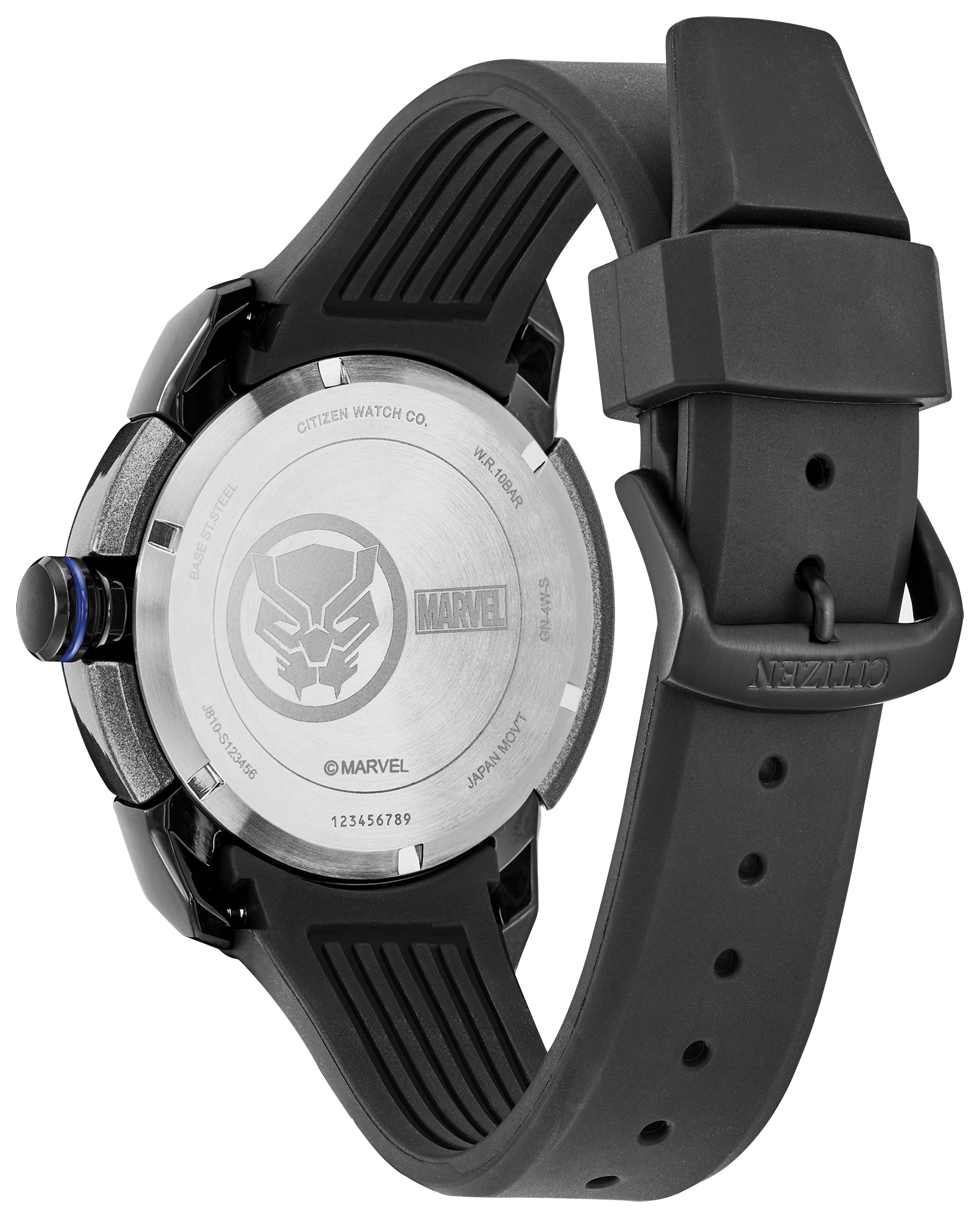 Citizen Marvel Black Panther Eco-Drive Black Watch | CITIZEN